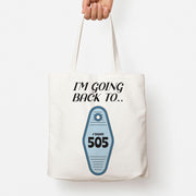 I'm Going Back To 505 Keyring Tote Bag 1