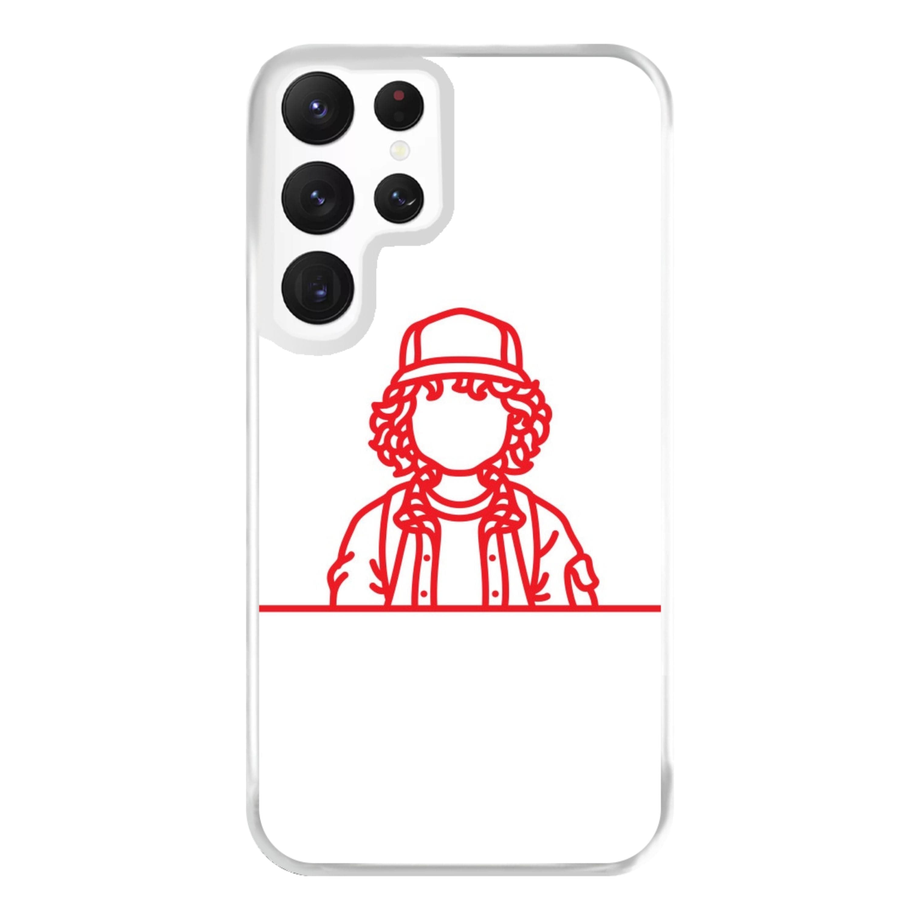 Dustin Outline Phone Case