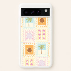 Tropical Stamps Google Pixel 8 Pro Case