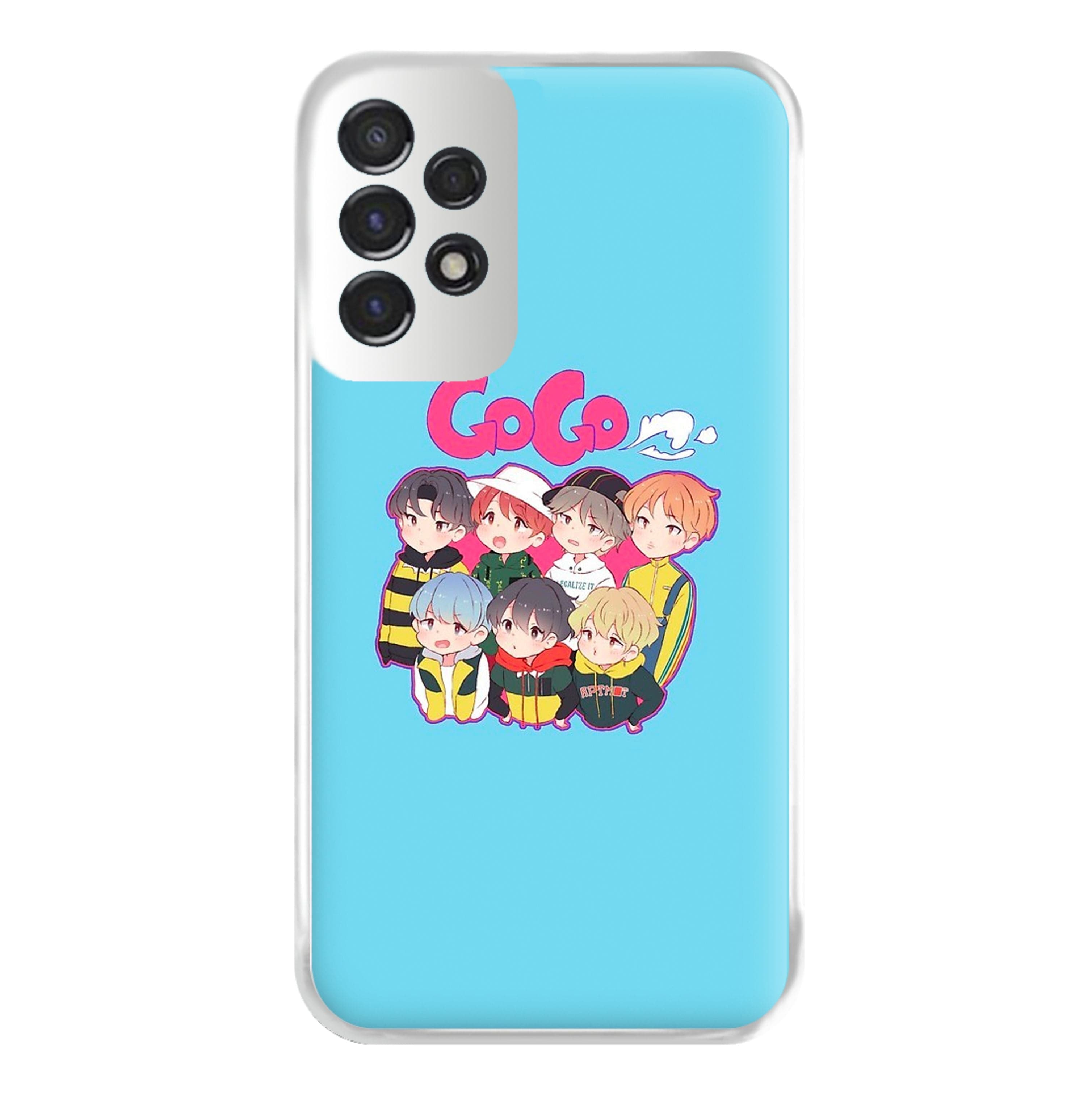 Go Go K-Pop Band Cartoon Phone Case