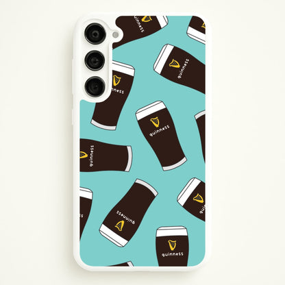 Stout Pint Pattern Galaxy S23 Case