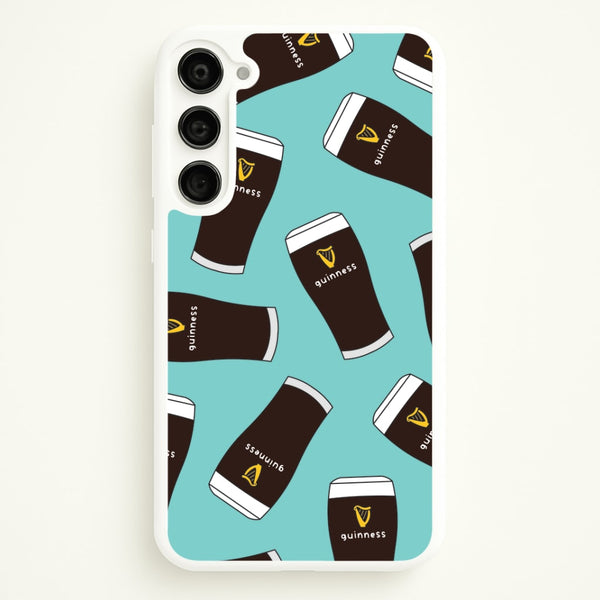 Stout Pint Pattern Galaxy S23 Plus Case