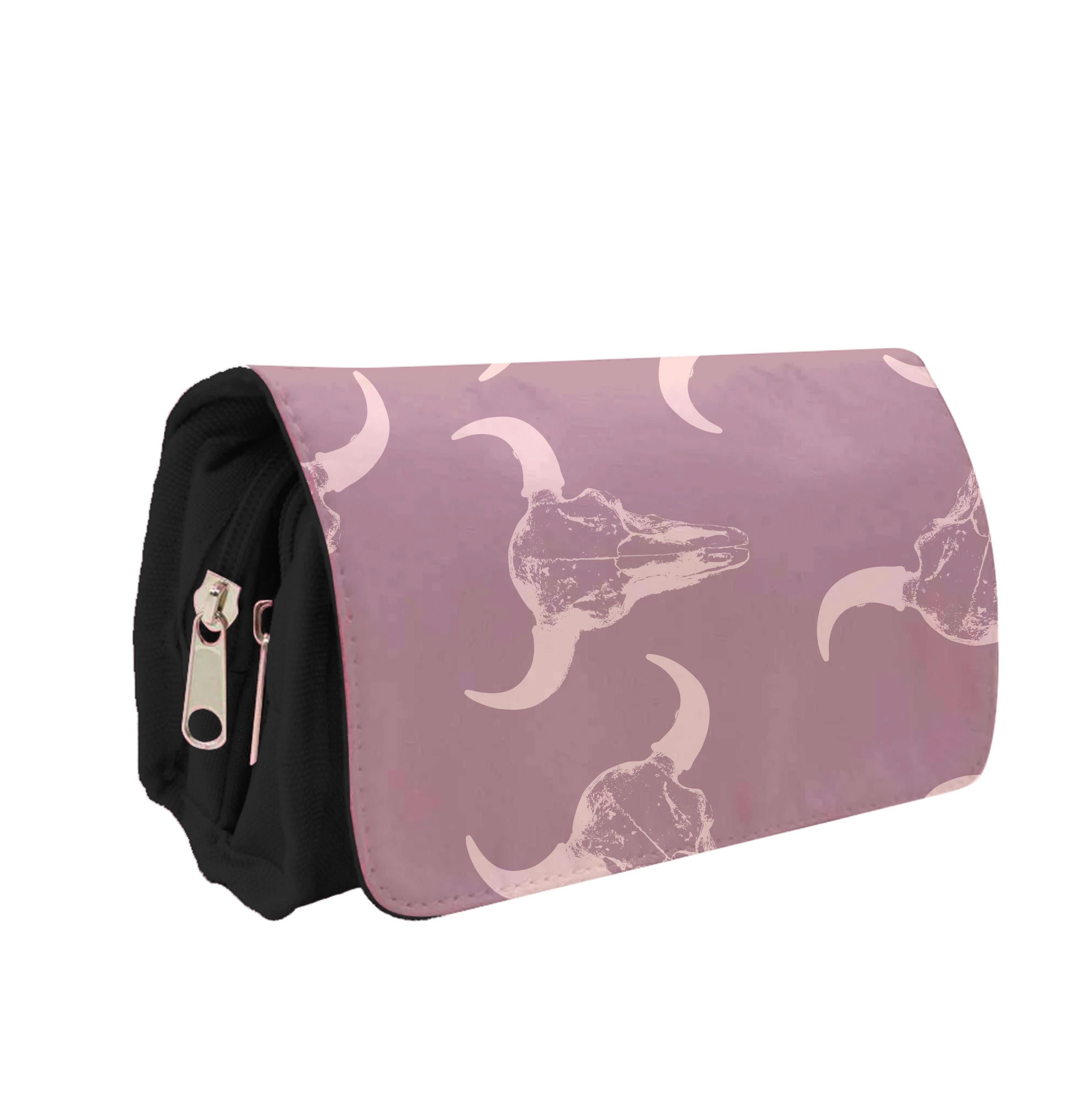 Pastel Skulls Pattern Pencil Case