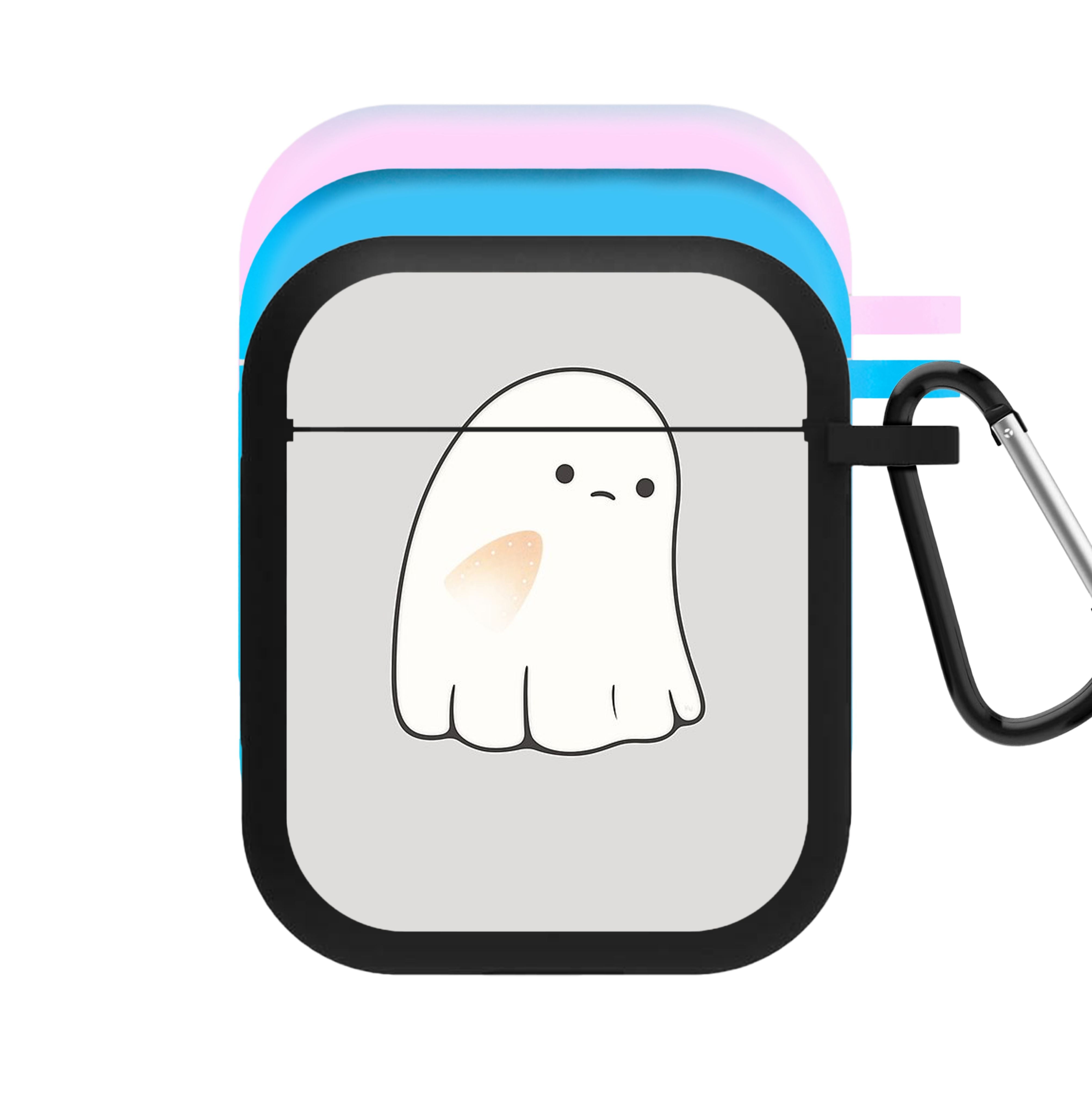 Sad Ghost Halloween AirPods Case