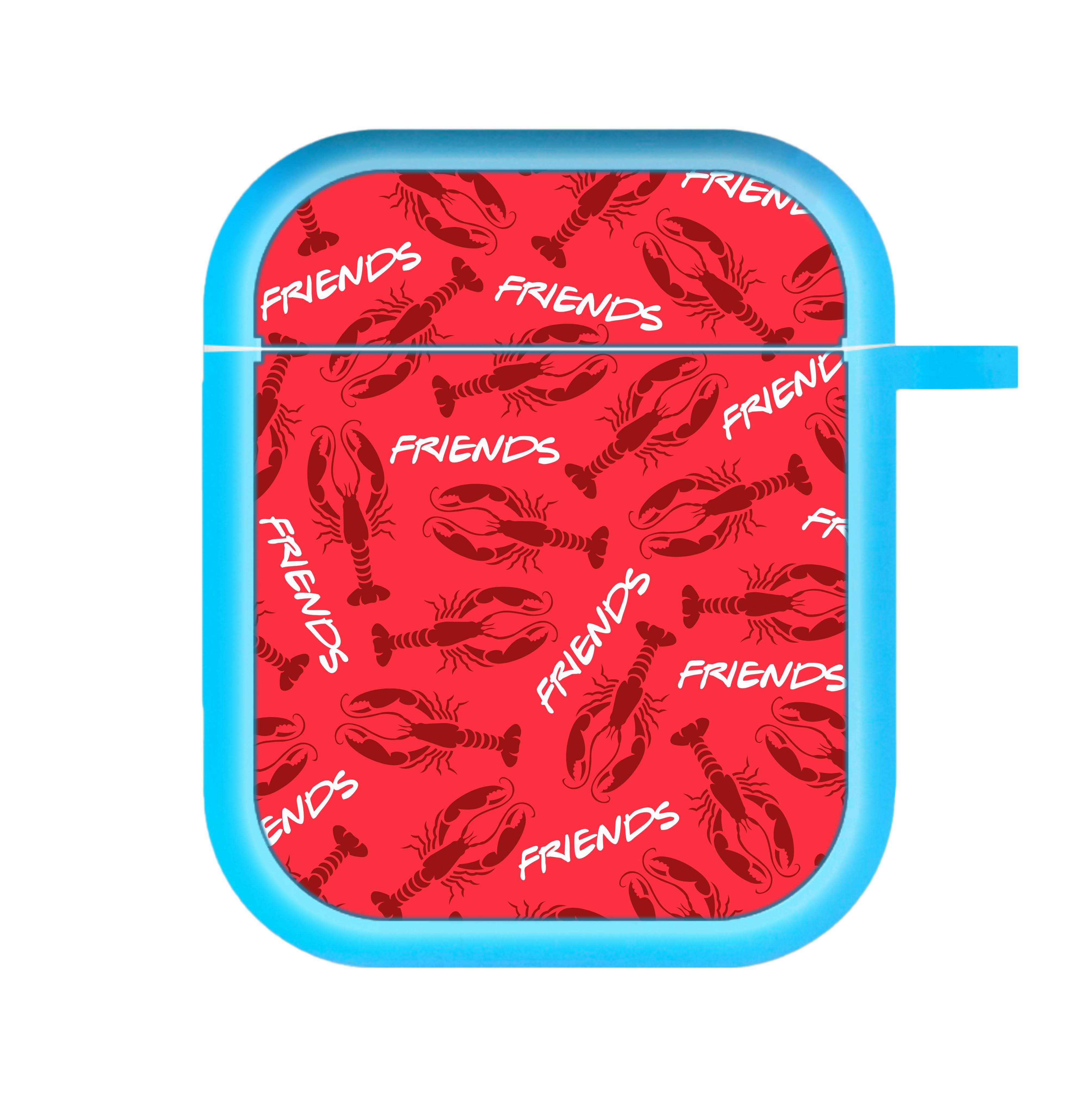 Sitcom Red Lobsters Pattern AirPods Case