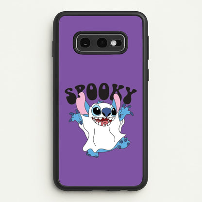 Spooky Cute Blue Alien Galaxy S10e Case