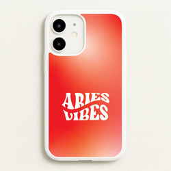 Aries Vibes Gradient Zodiac iPhone 12 / 12 Pro Case