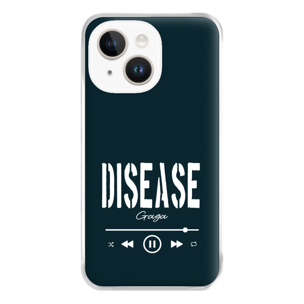 Gaga Disease Track iPhone 15 Plus Case