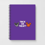 Trick Or Treat Mouse Notebook