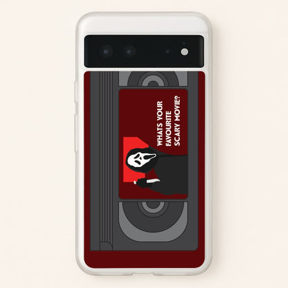 Horror Movie 7 VHS Tape Google Pixel 6 Case