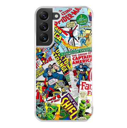 Superhero Comic Comics Pattern Phone Case