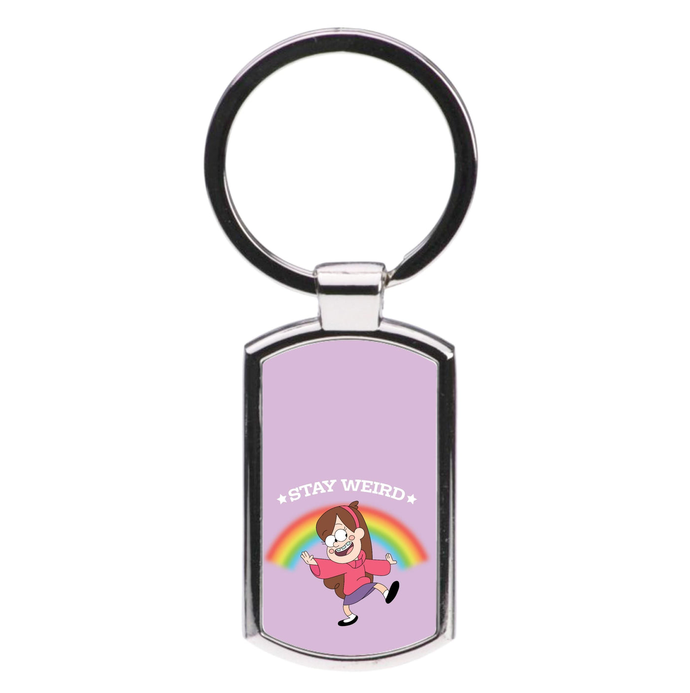 Stay Weird Luxury Keyring