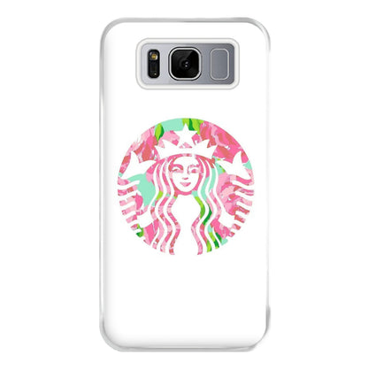 Pink Coffee Logo Phone Case