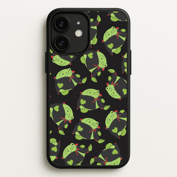 Vampire Frog Pattern  - Halloween iPhone 11 Case