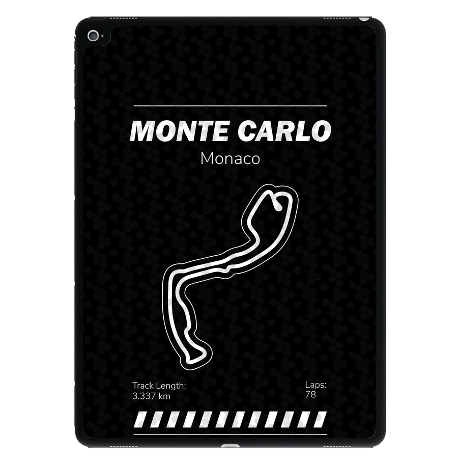 Monte Carlo Circuit iPad Case