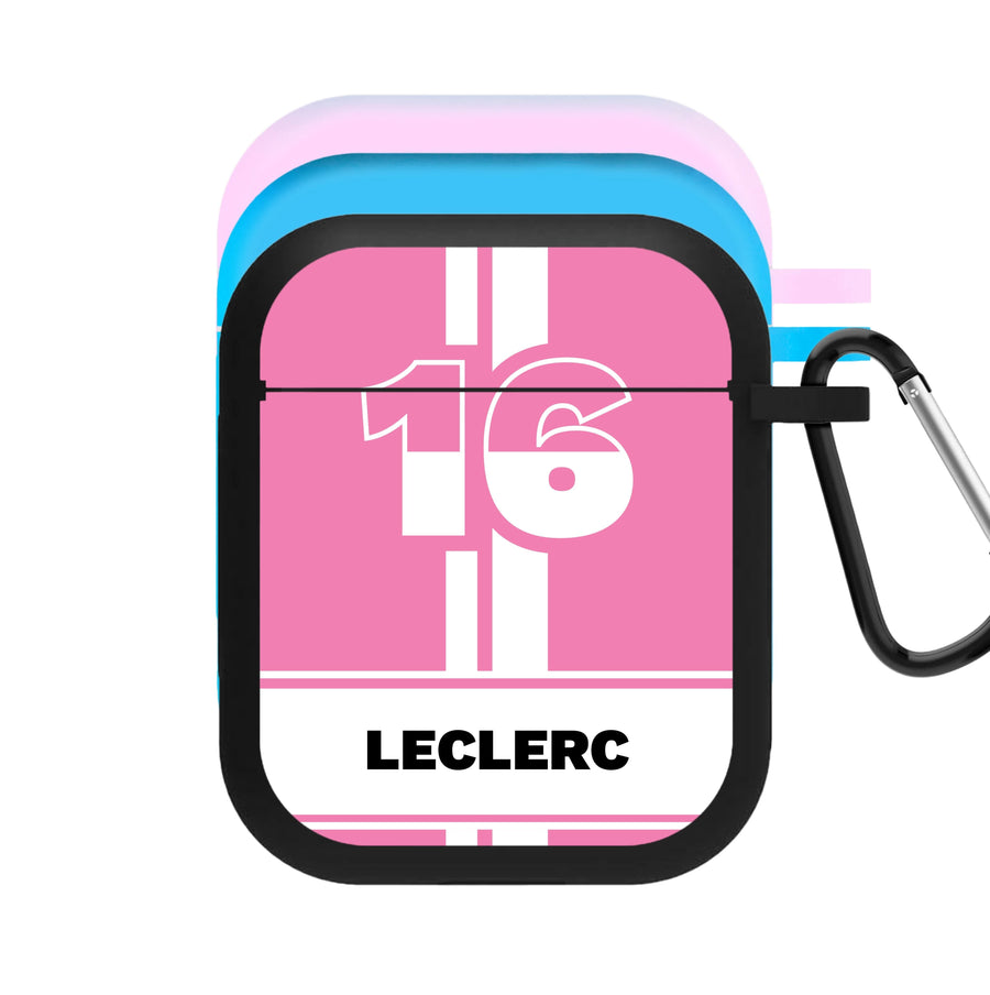 Pink Leclerc AirPods Case