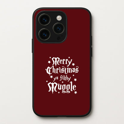 Merry Christmas You Filthy Muggle iPhone 14 Pro Max Case