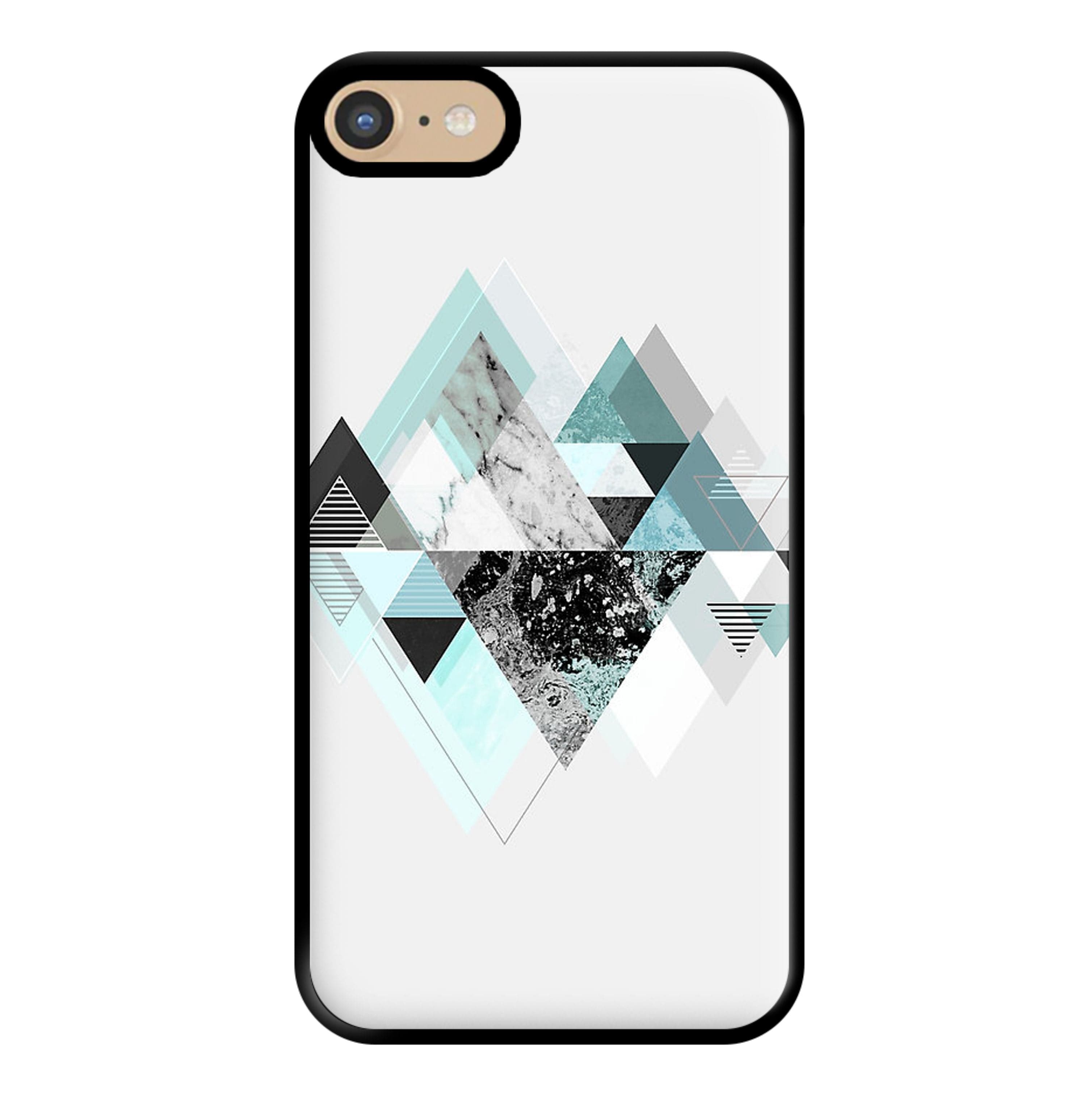 Triange Marble Pattern Phone Case