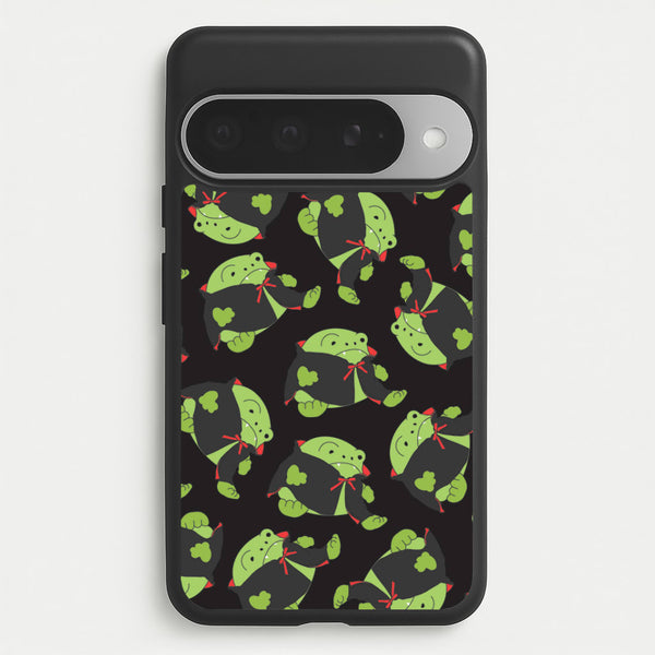 Vampire Frog Pattern  - Halloween Google Pixel 10 Pro XL Case