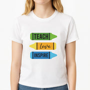 Teach, Love, Inspire T-Shirt 3