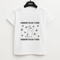 Christmas Time Moom Kids T-Shirt