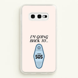 I'm Going Back To 505 Keyring Galaxy S10e Case