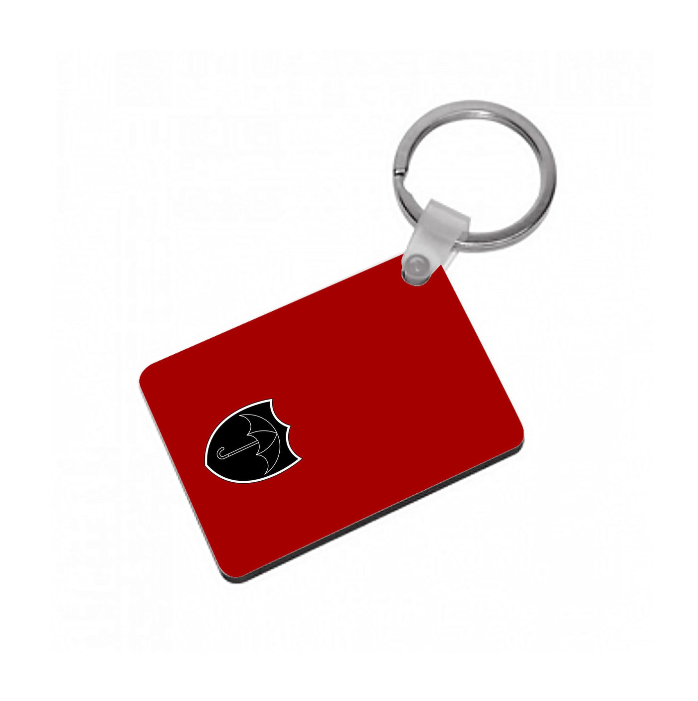 Umbrella Black Keyring