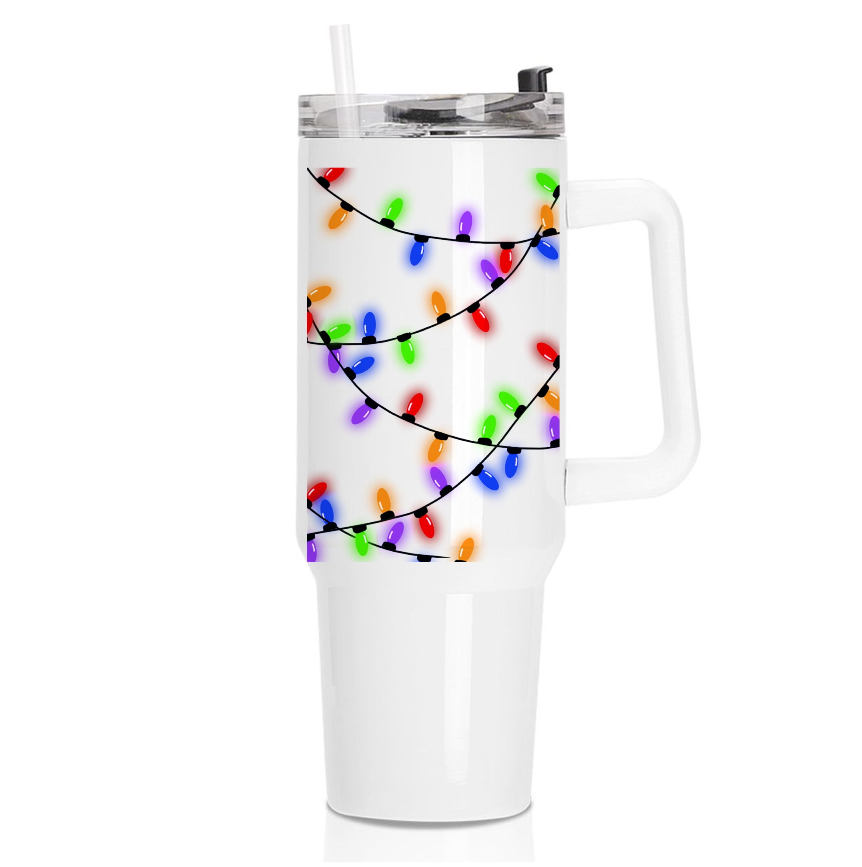 Rainbow Lights - Christmas Patterns Tumbler