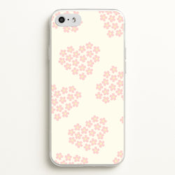 Flower Hearts Pattern iPhone 5 / 5s / SE 2016 Case
