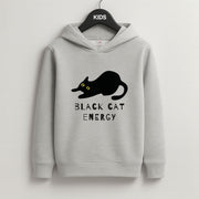 Black Cat Energy Kids Hoodie 2