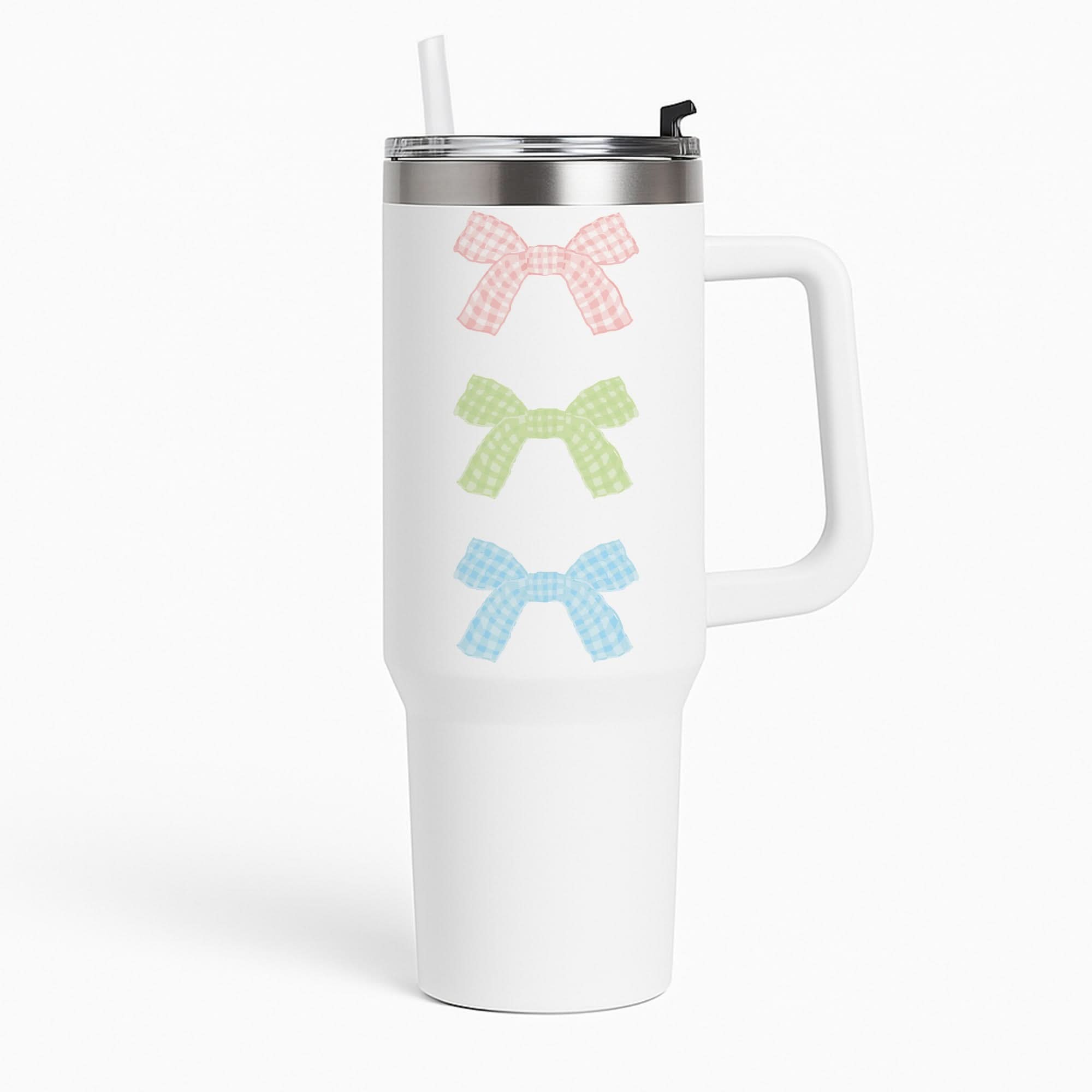 Gingham Ties Tier Tumbler