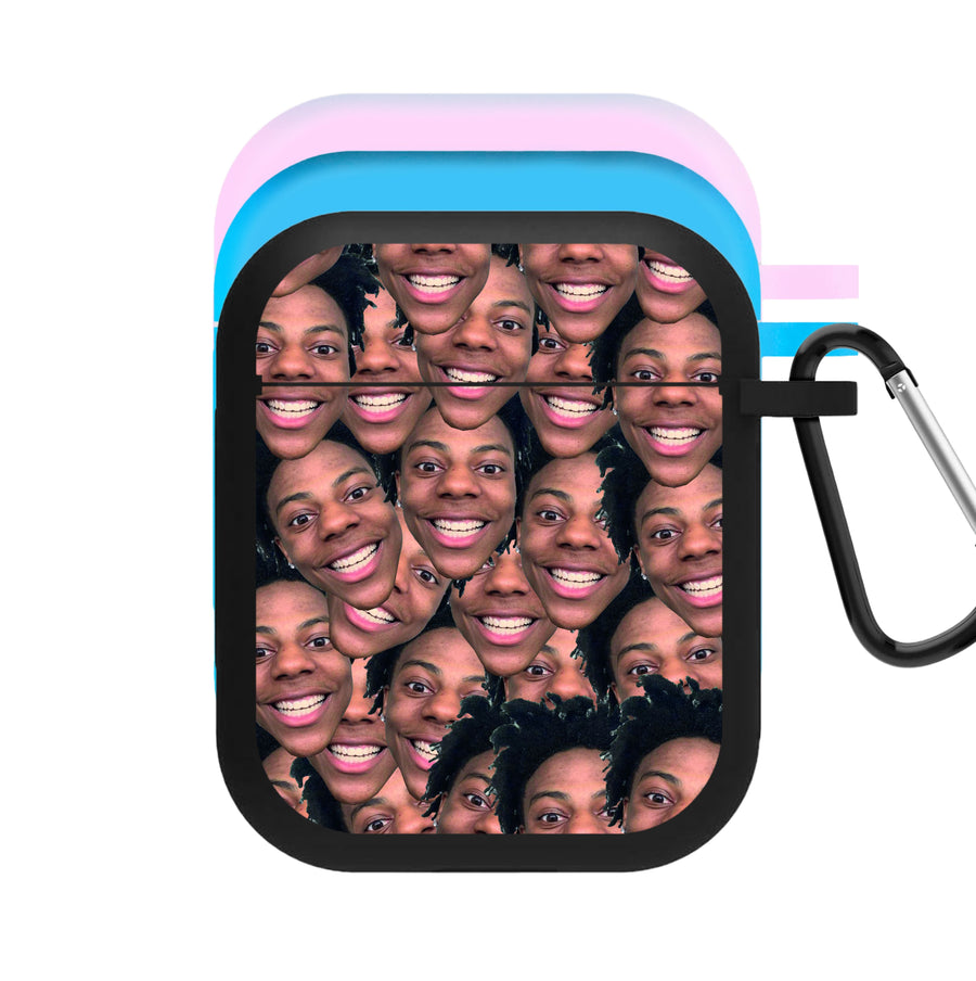 Speed Face Collage  AirPods Case