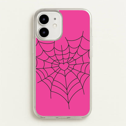 Spiderweb Hearts II iPhone 12 Mini Case