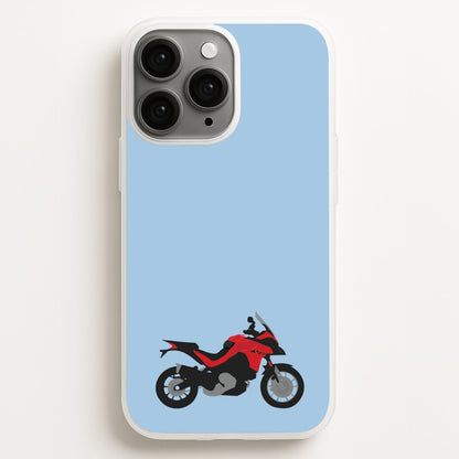 Red Motorbike - Motorbike Phone Case for iPhone, Samsung Galaxy and Google Pixel