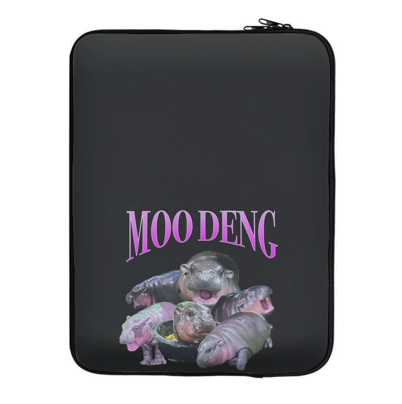 Moo Collage Laptop Sleeve