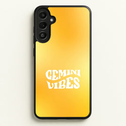 Gemini Vibes Gradient Zodiac Galaxy A36 Case