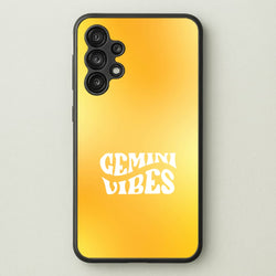 Gemini Vibes Gradient Zodiac Galaxy A13 Case