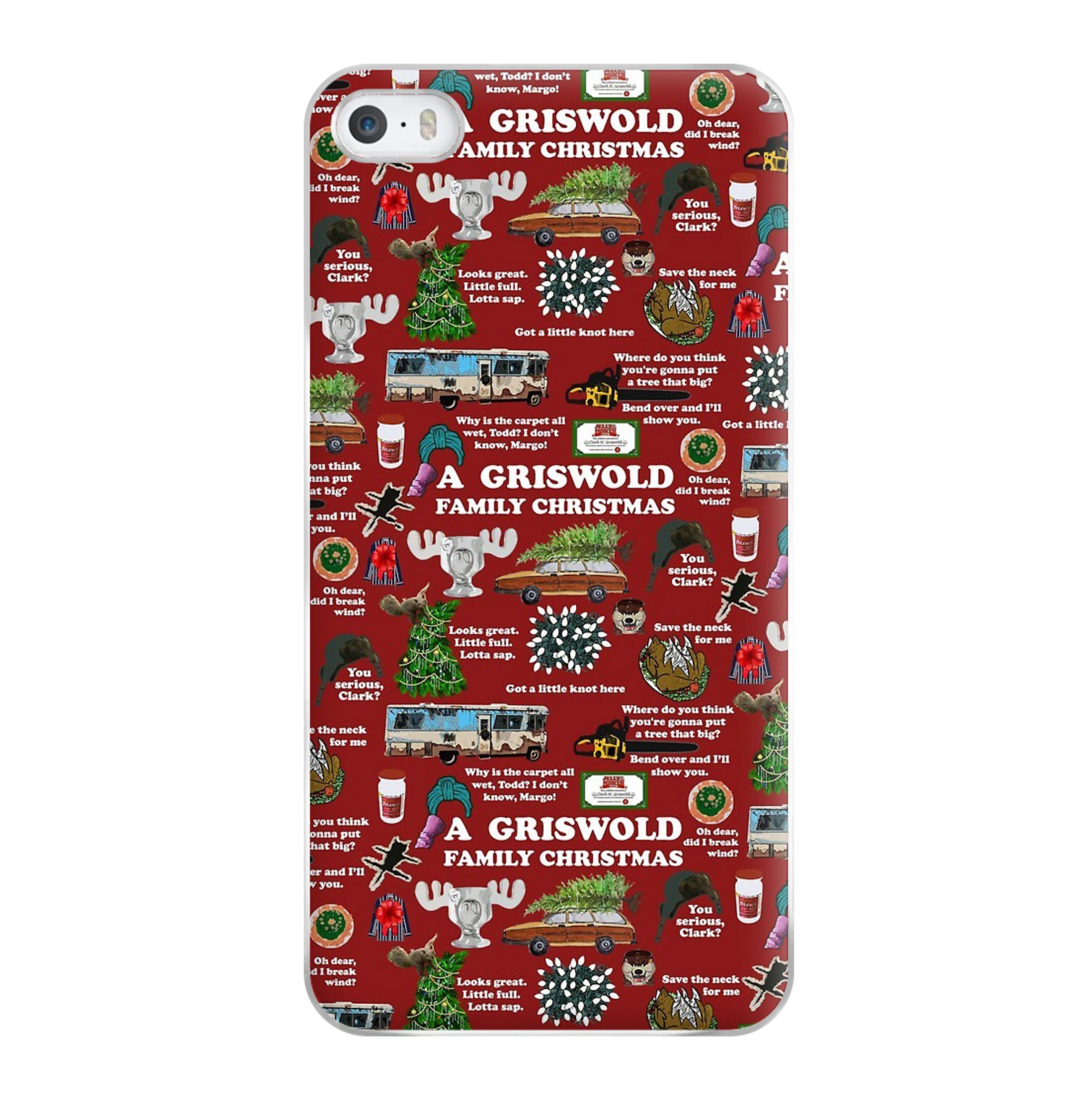 Christmas Holiday Collage Phone Case