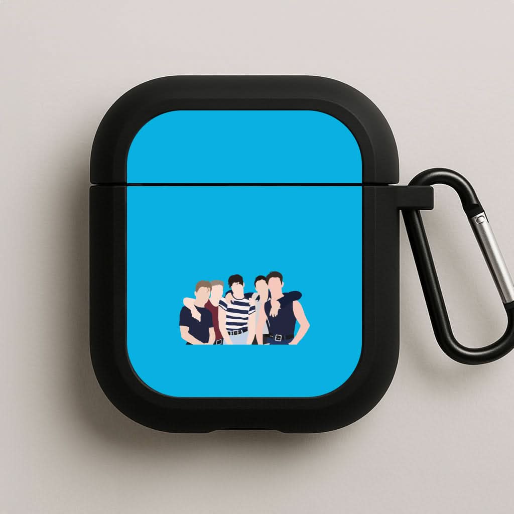 Take Band Members Black AirPods Case