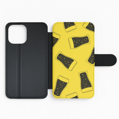 Pint Pattern Flip Phone Case