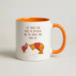 The Things That Make Me Different  Orange Mug