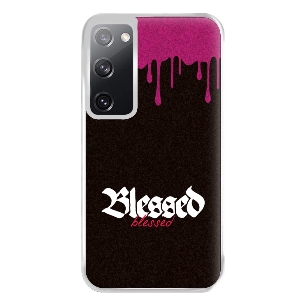 Glitter Blessed Galaxy S20 Case