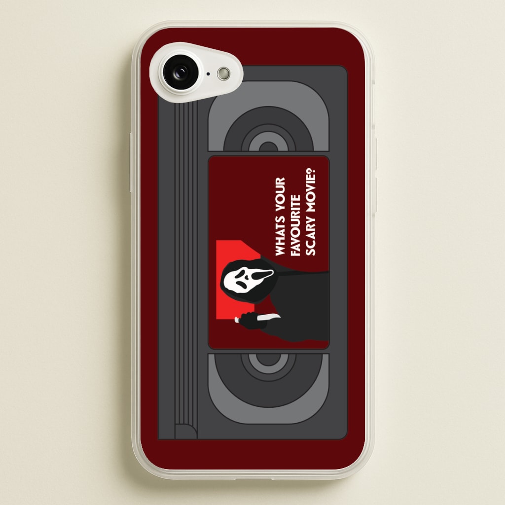 Horror Movie 7 VHS Tape iPhone 16e Case