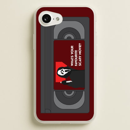 Horror Movie 7 VHS Tape iPhone 16e Case