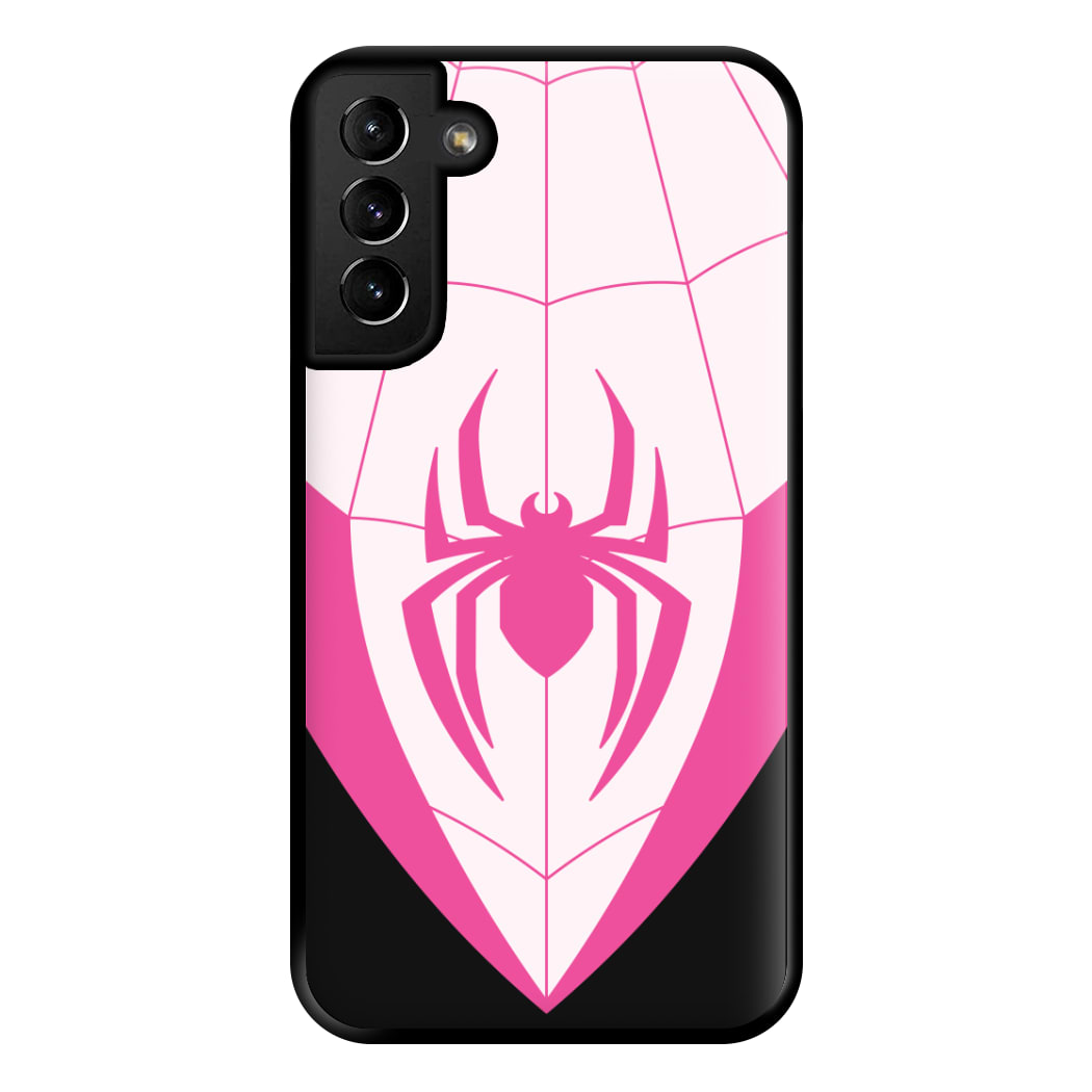 Pink And Black Spider Costume Galaxy S21 Plus Case