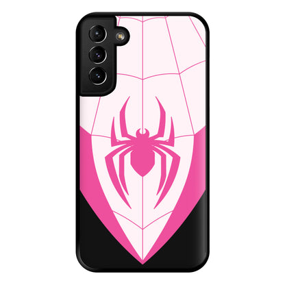 Pink And Black Spider Costume Galaxy S21 Plus Case