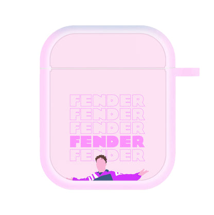 Fender Pink Sports Jersey AirPods Case