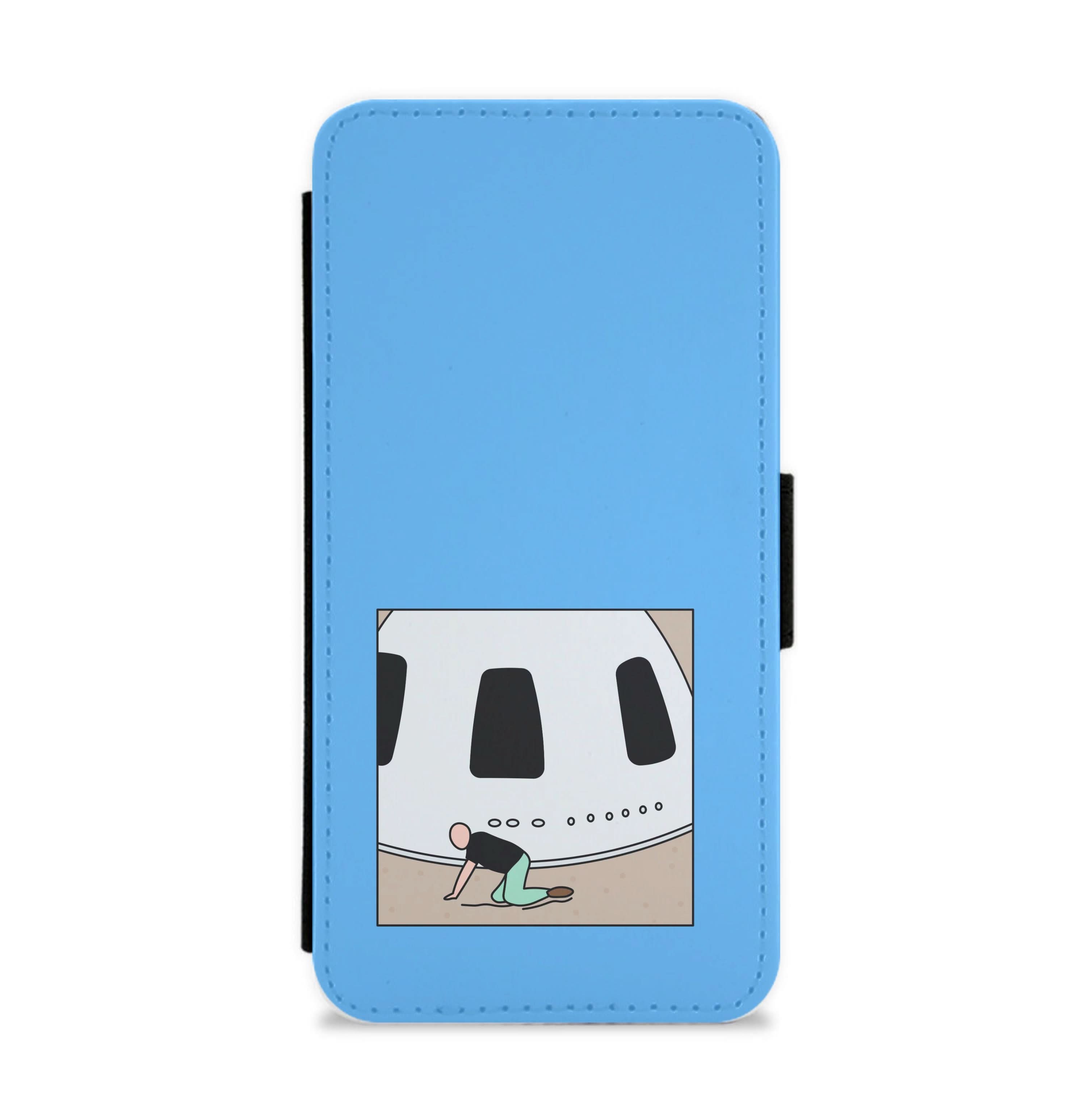 Jeff Falling Over Flip / Wallet Phone Case