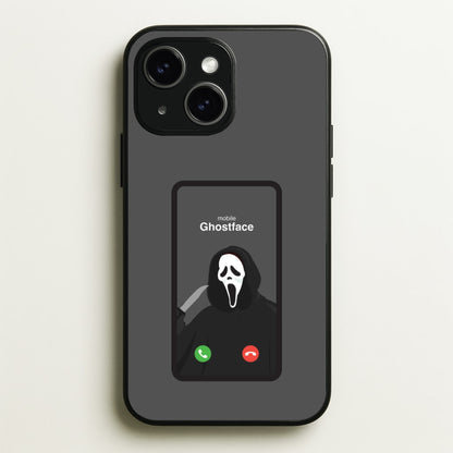 Caller ID Ghostface iPhone 15 Plus Case