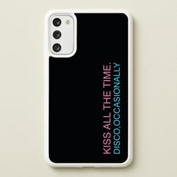 Disco Occasionally Text Galaxy S20FE Case